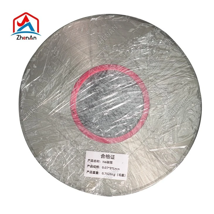 99.99% Nickel Ni Foil suppliers